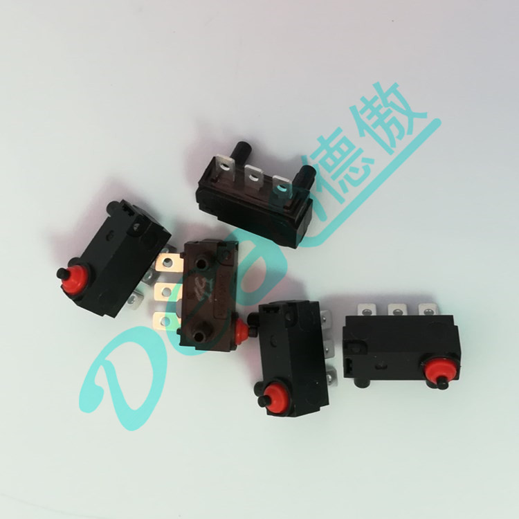 環保帶安規認證小型防水微動開關